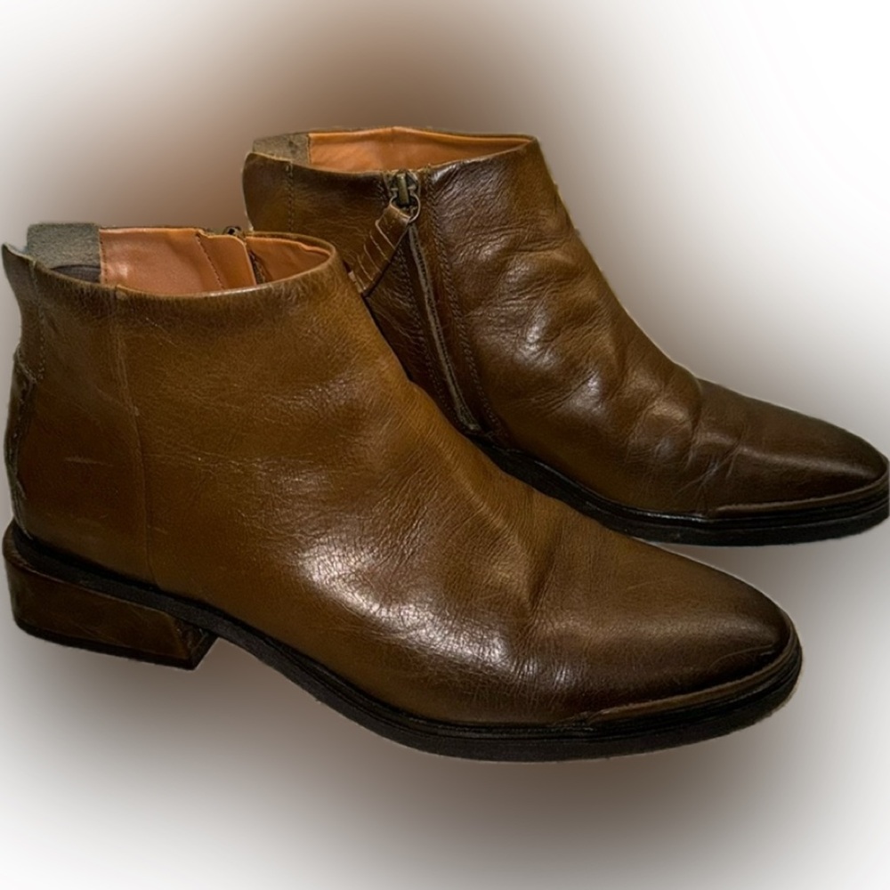 Sarto Brown Booties